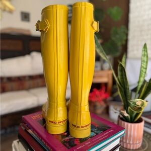 Polo Sport Yellow Rain Boots